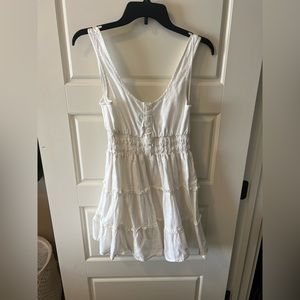 White babydoll dress